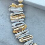 Aurora Barok İnci Doğal Taş Kolye