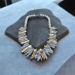 Aurora Barok İnci Doğal Taş Kolye