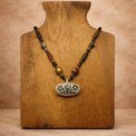 Akik & Taş Oyma Şaman  Kolye