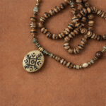 Viking Işığı – Tibet Akiği Necklace - Görsel 2