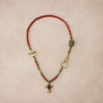 Roma Balığı – Roman Glass Fish Necklace - Görsel 3