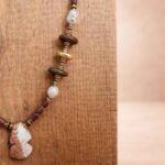 Dağ Mercanı  – Jasper Fish Necklace - Görsel 3