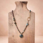 Deniz Fısıltısı  Kolye – Coral Sea Glass Necklace