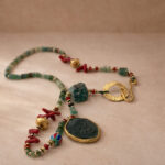 Glass of Time Necklace - Görsel 2