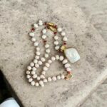 İnci Akış Kolye – Pearl Flow Necklace - Görsel 2